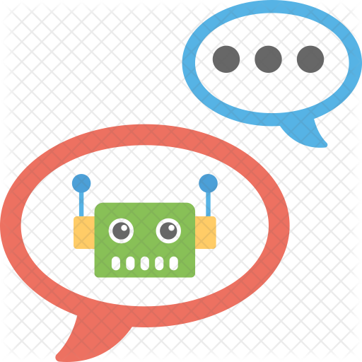 Free Chatbot Flat Icon - Available in SVG PNG EPS AI 