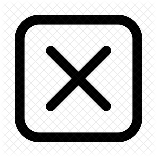 Free close icon of line style available in svg png eps ai icon fonts