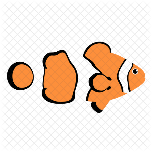 Download Free Clown Fish Icon Of Flat Style Available In Svg Png Eps Ai Icon Fonts