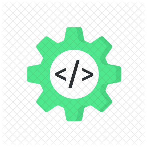 Code Development Icon - Download in Flat Style