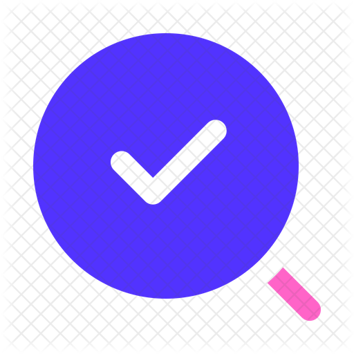 Code scan checkmark Icon - Download in Dualtone Style
