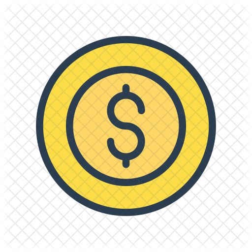 Free Coin Icon Of Colored Outline Style Available In Svg Png Eps Ai Icon Fonts