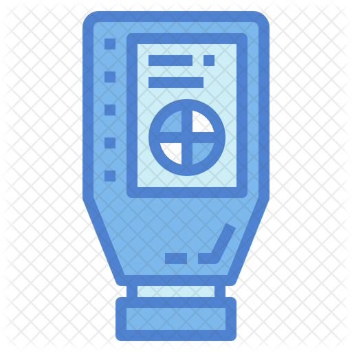 Color Meter Icon Download in Colored Outline Style