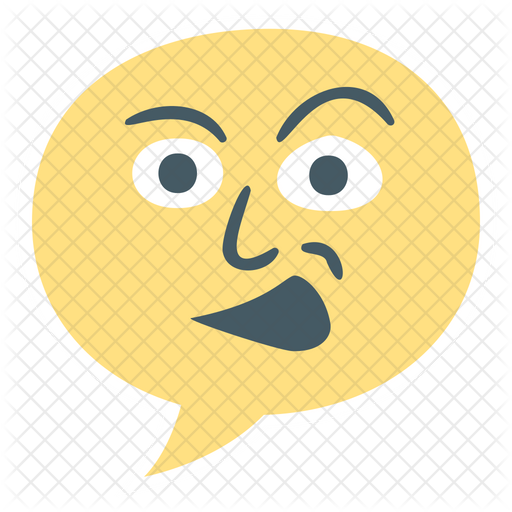 Complain Emoji Icon - Download in Sticker Style