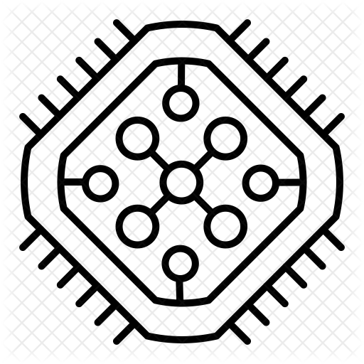 Core Icon - Download in Line Style