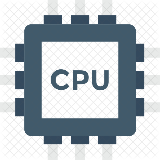 cpu chip icon of flat style available in svg png eps ai icon fonts cpu chip icon