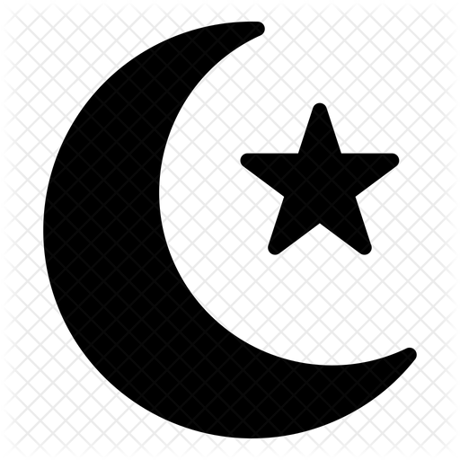 Crescent Moon Icon Of Glyph Style Available In Svg Png Eps Ai Icon Fonts