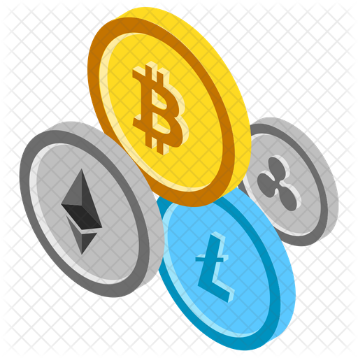 Free Cryptocurrency Coins Icon Of Isometric Style Available In Svg Png Eps Ai Icon Fonts