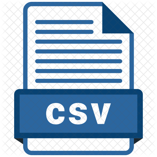 Free Csv File Colored Outline Icon Available In Svg Png Eps Ai Icon Fonts