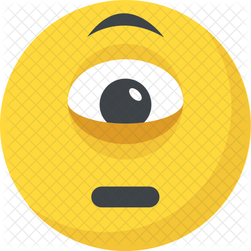 Cyclops Emoji Icon - Download in Flat Style