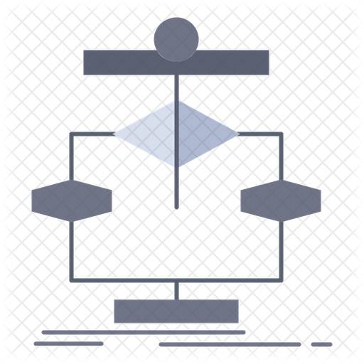 Data Flow Diagram Icon - Download in Flat Style