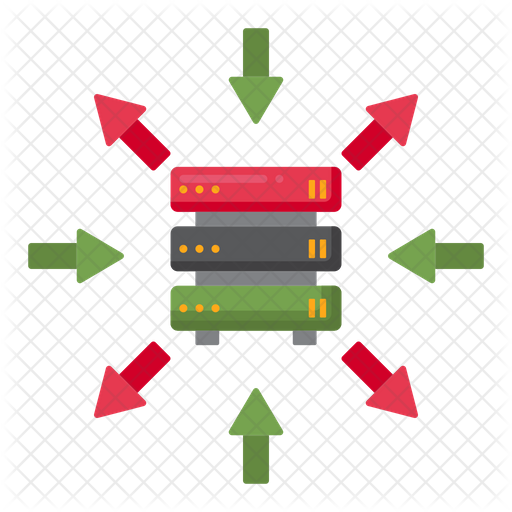 Data Source Icon - Download in Flat Style
