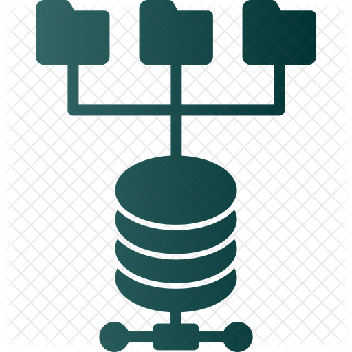 Data Source Icon - Download in Gradient Style