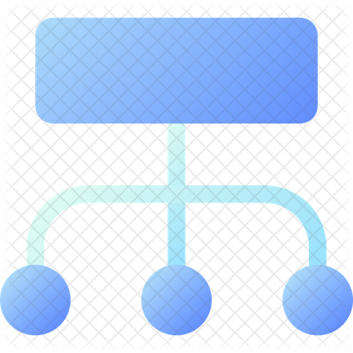 Data structuration process Icon - Download in Gradient Style