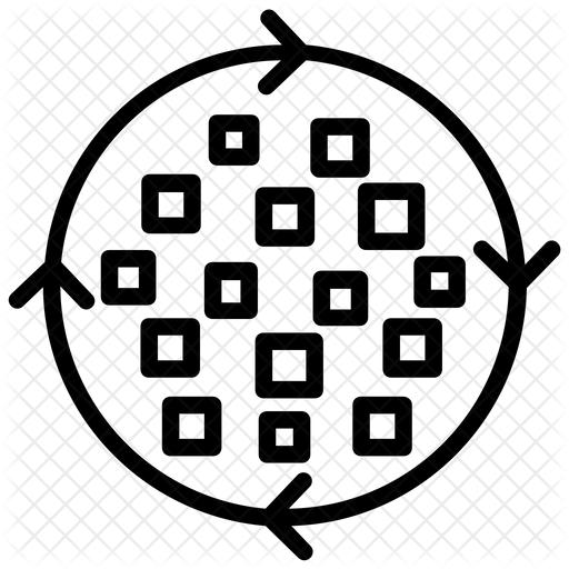 Data Structure Icon - Download in Line Style