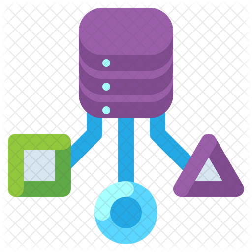 Data Structure Icon - Download in Flat Style