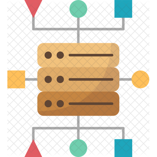Data Structure Icon - Download in Flat Style