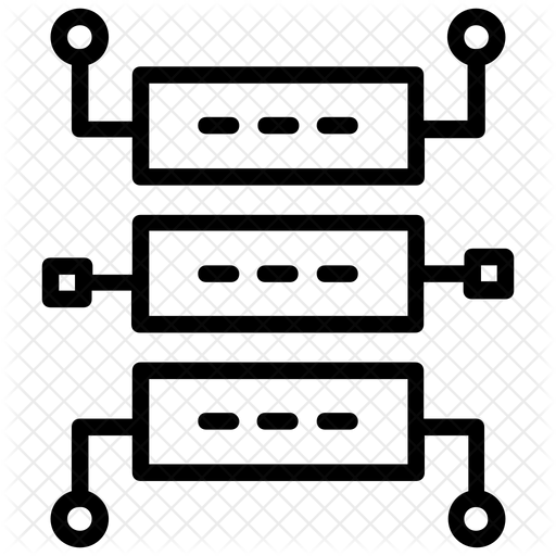 Data Structure Icon - Download in Line Style