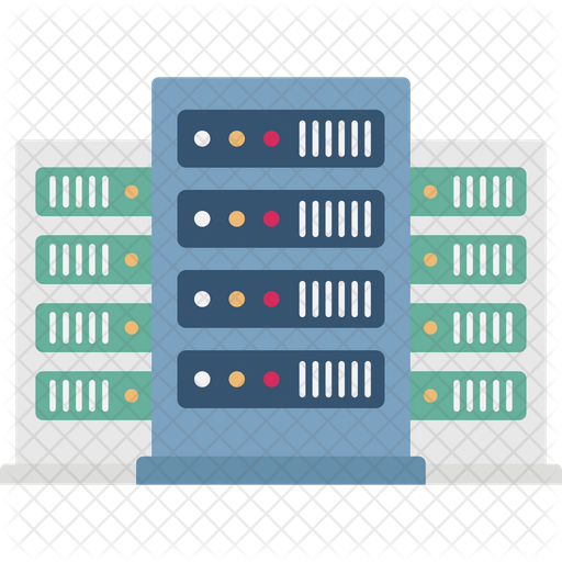 Database Management System Icon - Download in Flat Style