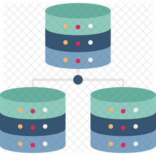 Database Model Icon - Download in Flat Style