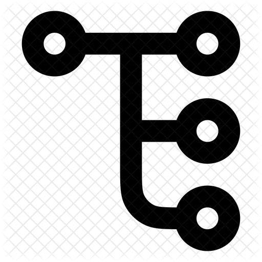 Dataflow Icon - Download in Line Style