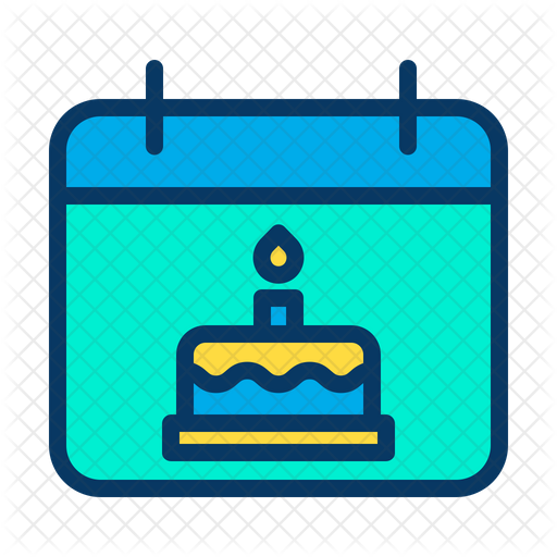 Free Date Of Birth Icon Of Colored Outline Style Available In Svg Png Eps Ai Icon Fonts