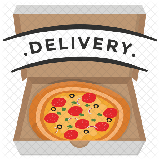 Delivery Pizza Logo Icon Of Flat Style Available In Svg Png Eps Ai Icon Fonts