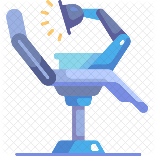 Dental Chair Icon Download in Flat Style