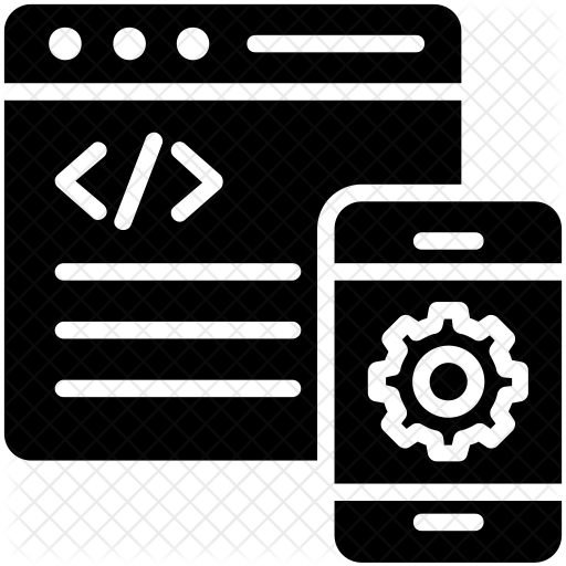 Development Process Icon - Download in Glyph Style