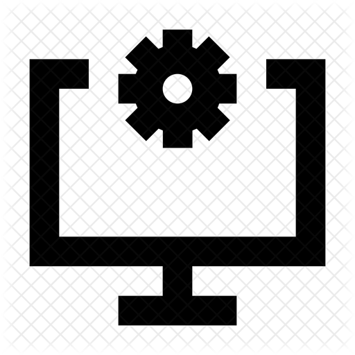 Device management Icon - Download in Line Style