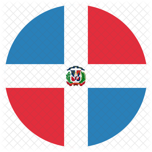 Dominican Flag Icon - Download In Flat Style