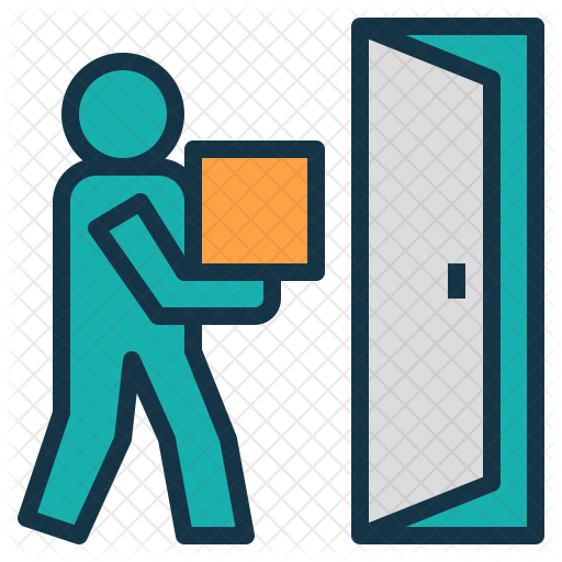 Door To Door Delivery Icon