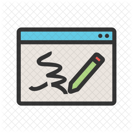 Drawing Pad Icon Of Colored Outline Style Available In Svg Png Eps Ai Icon Fonts