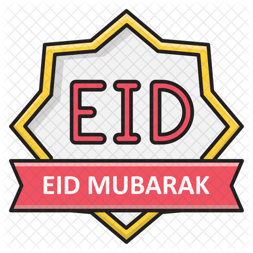 Eid Mubarik Icon Of Colored Outline Style Available In Svg Png Eps Ai Icon Fonts