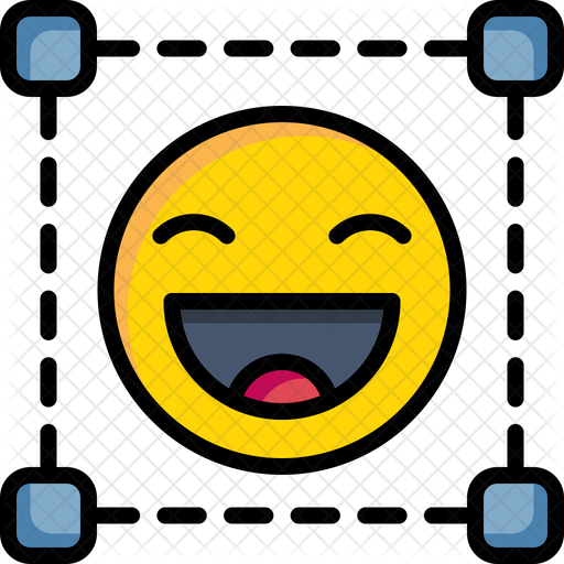 Emoticon Icon - Download In Colored Outline Style