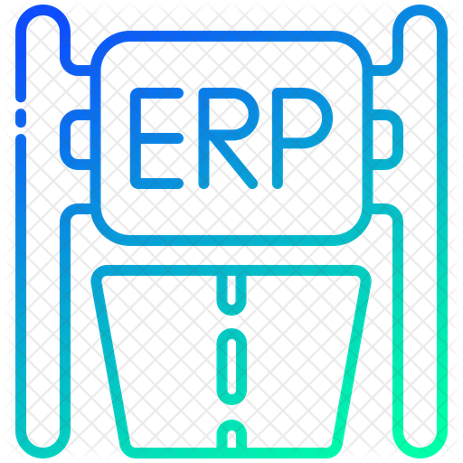 Erp Icon - Download in Gradient Style