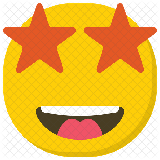 Excited Emoji Emoji Icon Download In Flat Style