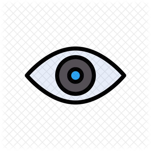Eye Icon Of Colored Outline Style Available In Svg Png Eps Ai Icon Fonts