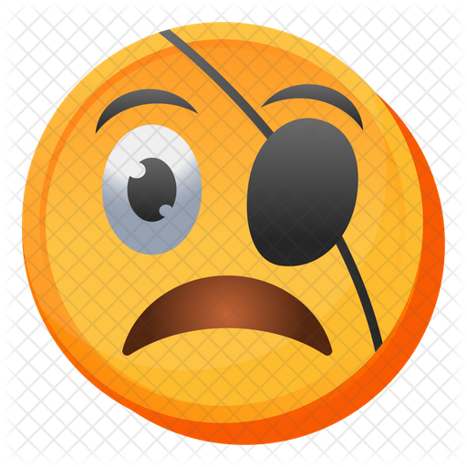 Eye Patch Emoji Emoji Icon Download in Flat Style