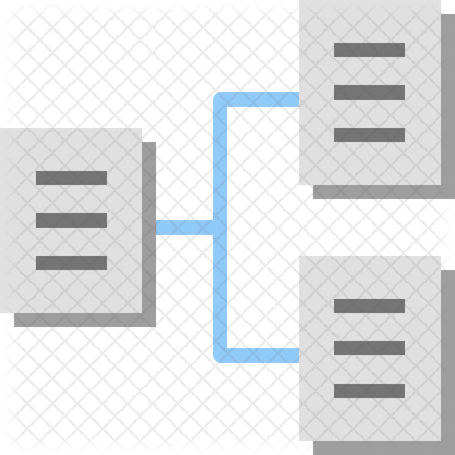 File Flow Chart Icon - Download in Flat Style