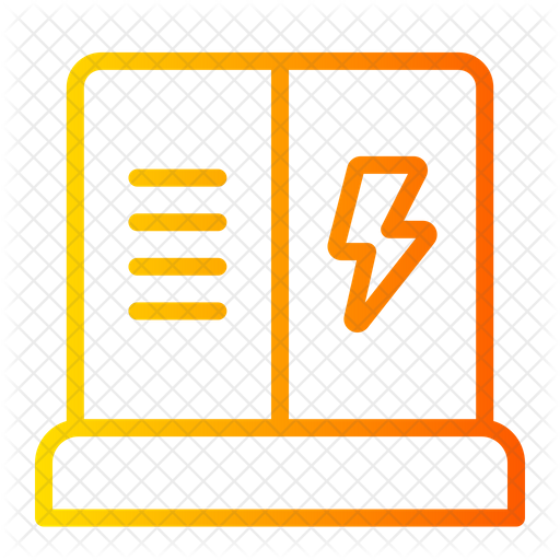 Generator Icon Download in Gradient Style
