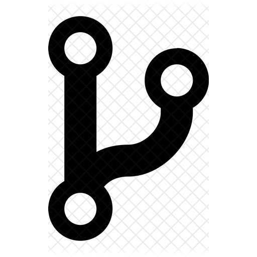 Git Branch Icon of Glyph style - Available in SVG, PNG, EPS, AI & Icon ...