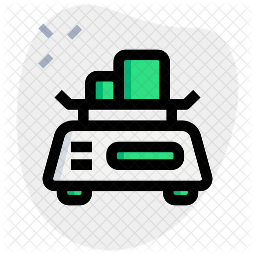 Gold Scales Icon Download in Colored Outline Style