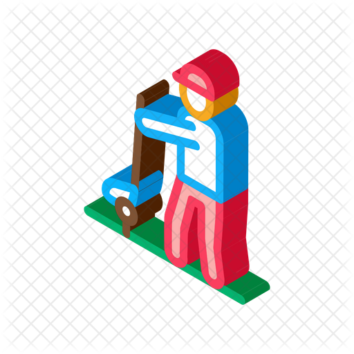 Golf Play Icon Of Isometric Style Available In Svg Png Eps Ai Icon Fonts