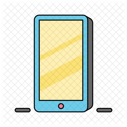 Free Handphone Colored Outline Icon Available In Svg Png Eps Ai Icon Fonts