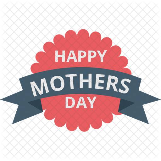 Happy Mother Day Icon Download In Flat Style