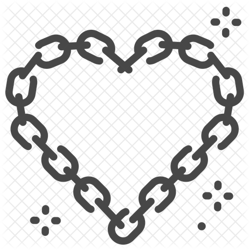 Download Free Heart Chain Icon Of Line Style Available In Svg Png Eps Ai Icon Fonts