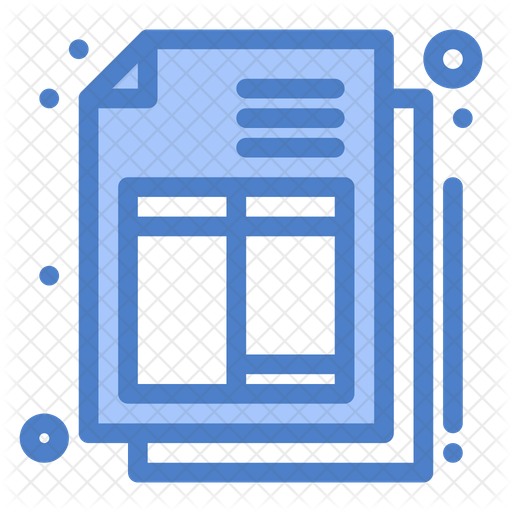 Invoice Receipt Icon - Download in Dualtone Style