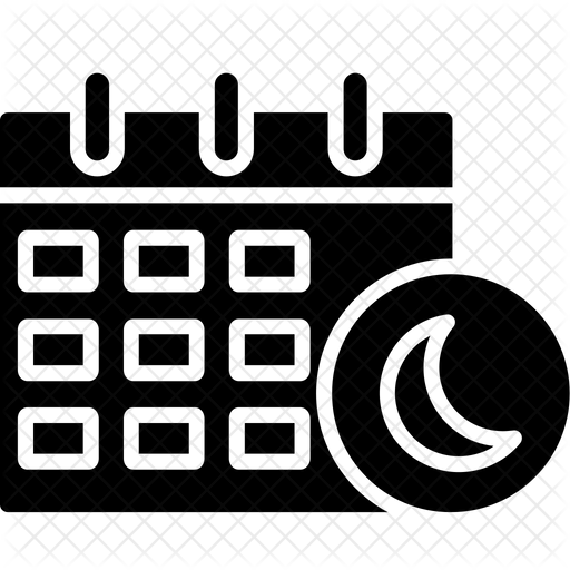 islamic-calendar-icon-download-in-glyph-style