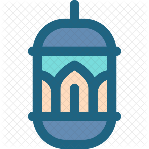 Islamic Lantern Icon Of Colored Outline Style Available In Svg Png Eps Ai Icon Fonts